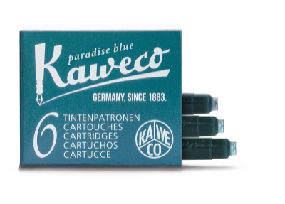 Kaweco Ink Cartridges - Paradise Blue (Turquoise)