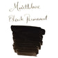 Montblanc Permanent Black - Ink Cartridges (8 ea)