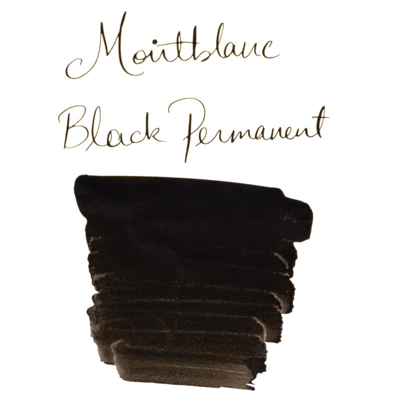 Montblanc permanent black ink Clearance