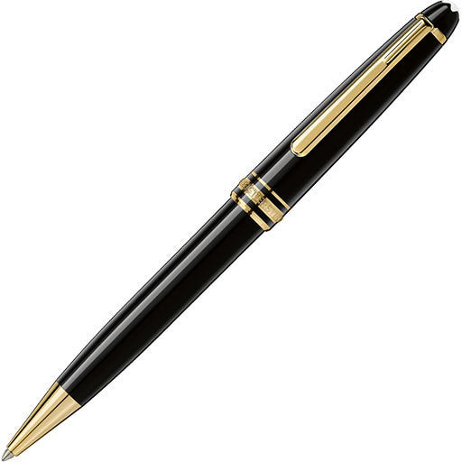 Montblanc Ballpoint - Black with Gold Trim (Meisterstück Classique)