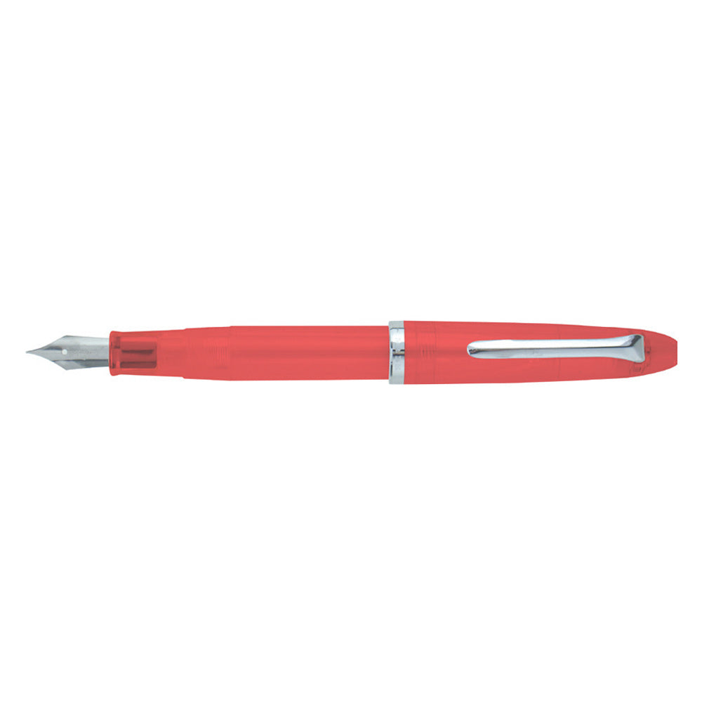 Sailor Compass 1911 Fountain Pen - Transparent Red