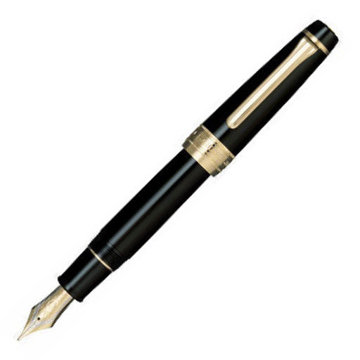 Sailor Pro Gear King of Pens Fountain Pen - Black with Gold Trim