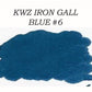 KWZ Blue #6 (60ml) Bottled Ink - Iron Gall