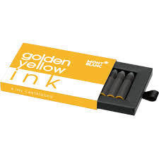 Montblanc Golden Yellow - Ink Cartridges (8ea) (Discontinued)