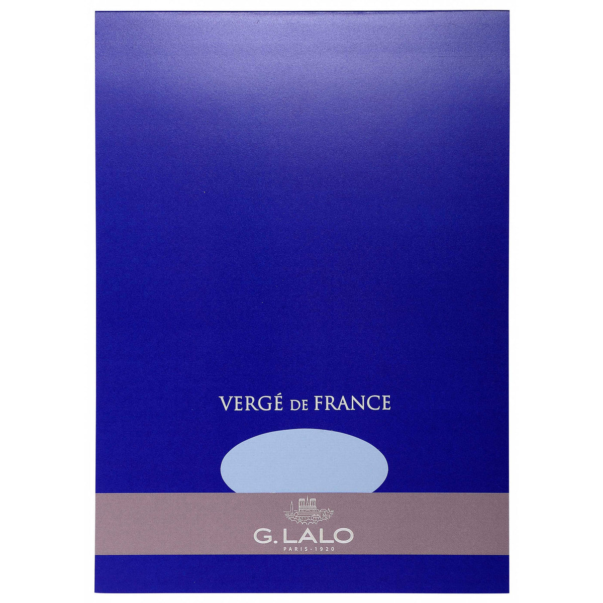 G. Lalo Stationery Verge de France A5 Stationery Writing Pad - Blue