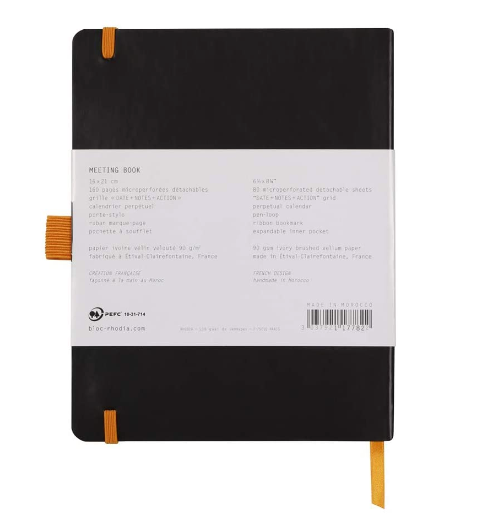 Rhodia Rhodiarama Meeting Book (A5) - Black