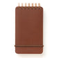 Midori Grain Memo Pad - Dark Brown