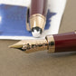 Montblanc Hommage to John F. Kennedy Fountain Pen (Great Characters Special Edition - Burgundy)