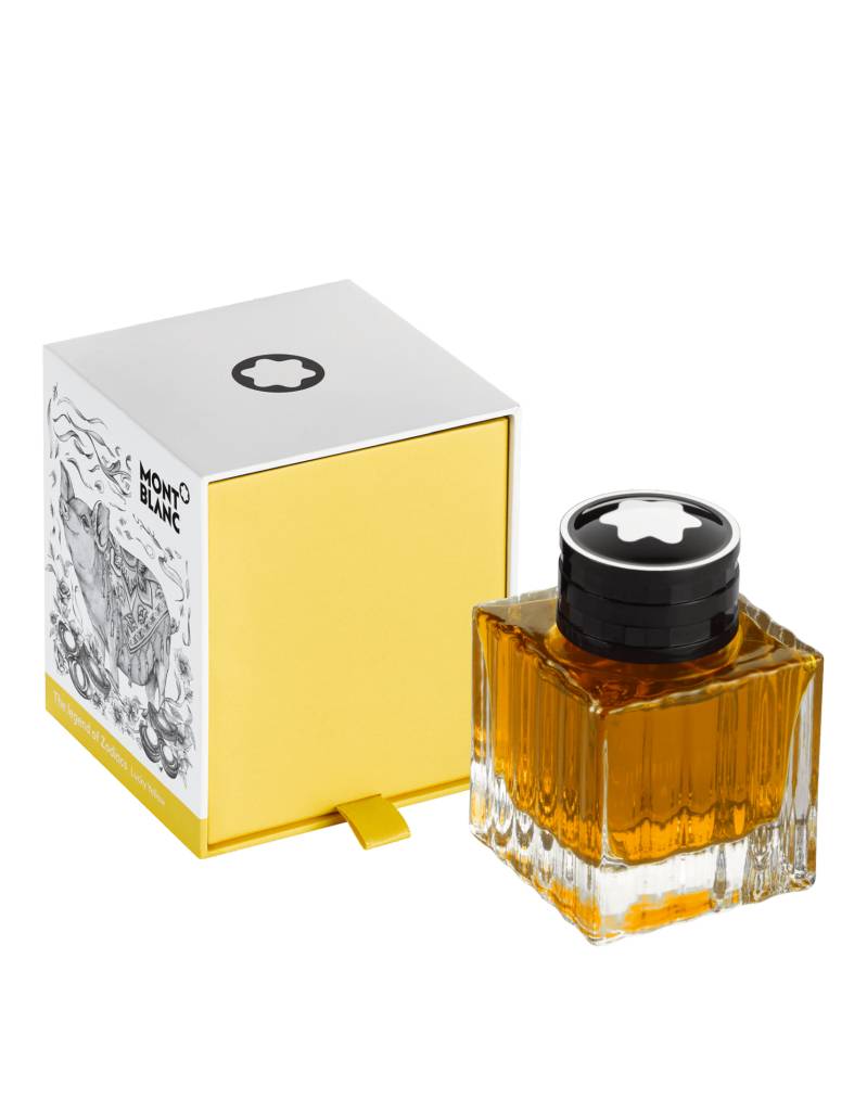 Montblanc The Pig - (50ml) Bottled Ink (Yellow)