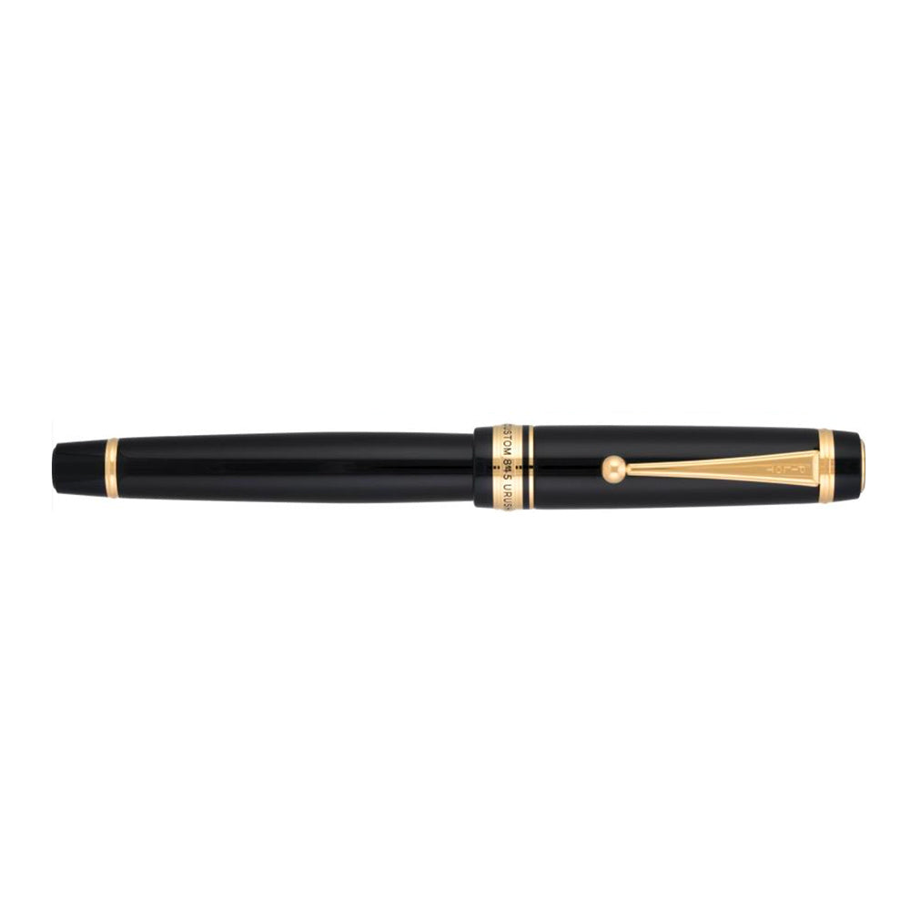 Pilot Custom 845 Urushi Fountain Pen - Black with Gold Trim Fountain Pen