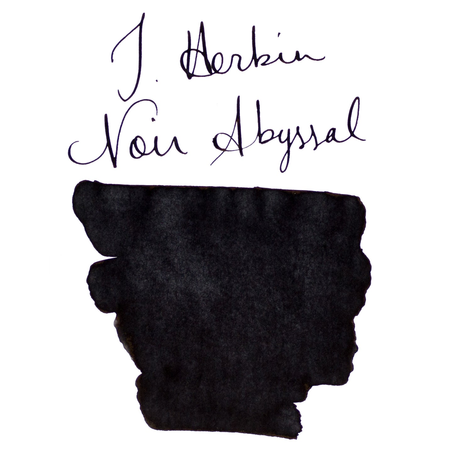 Jacques Herbin Essentials Noir Abyssal 50ml Bottled Ink