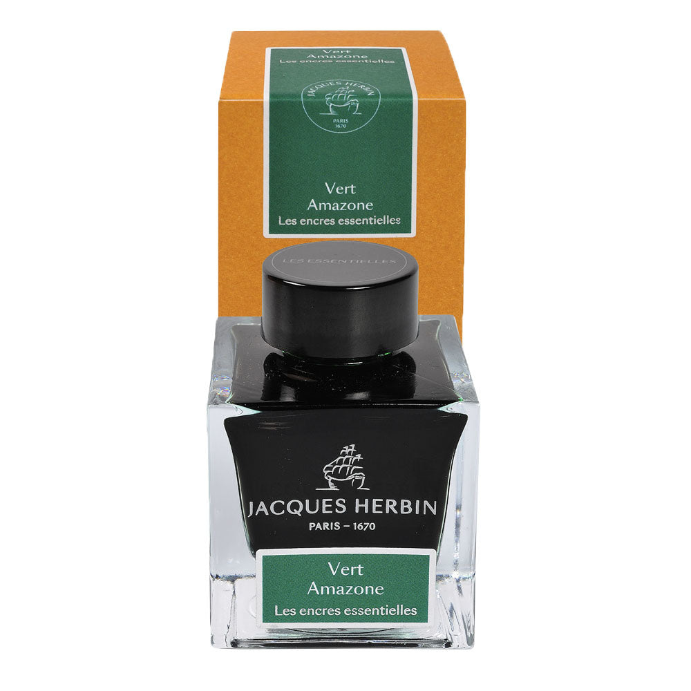 Jacques Herbin Essentials Vert Amazone 50ml Bottled Ink