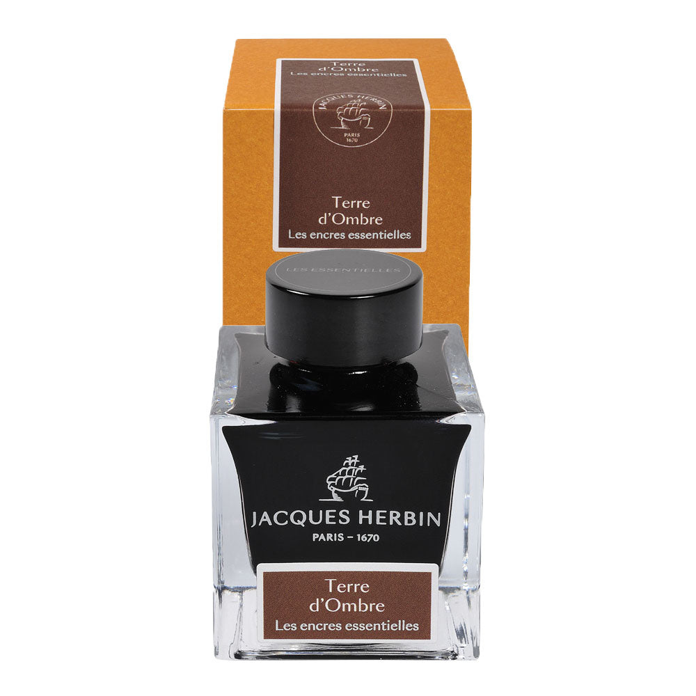 Jacques Herbin Essentials Terre d'Ombre 50ml Bottled Ink