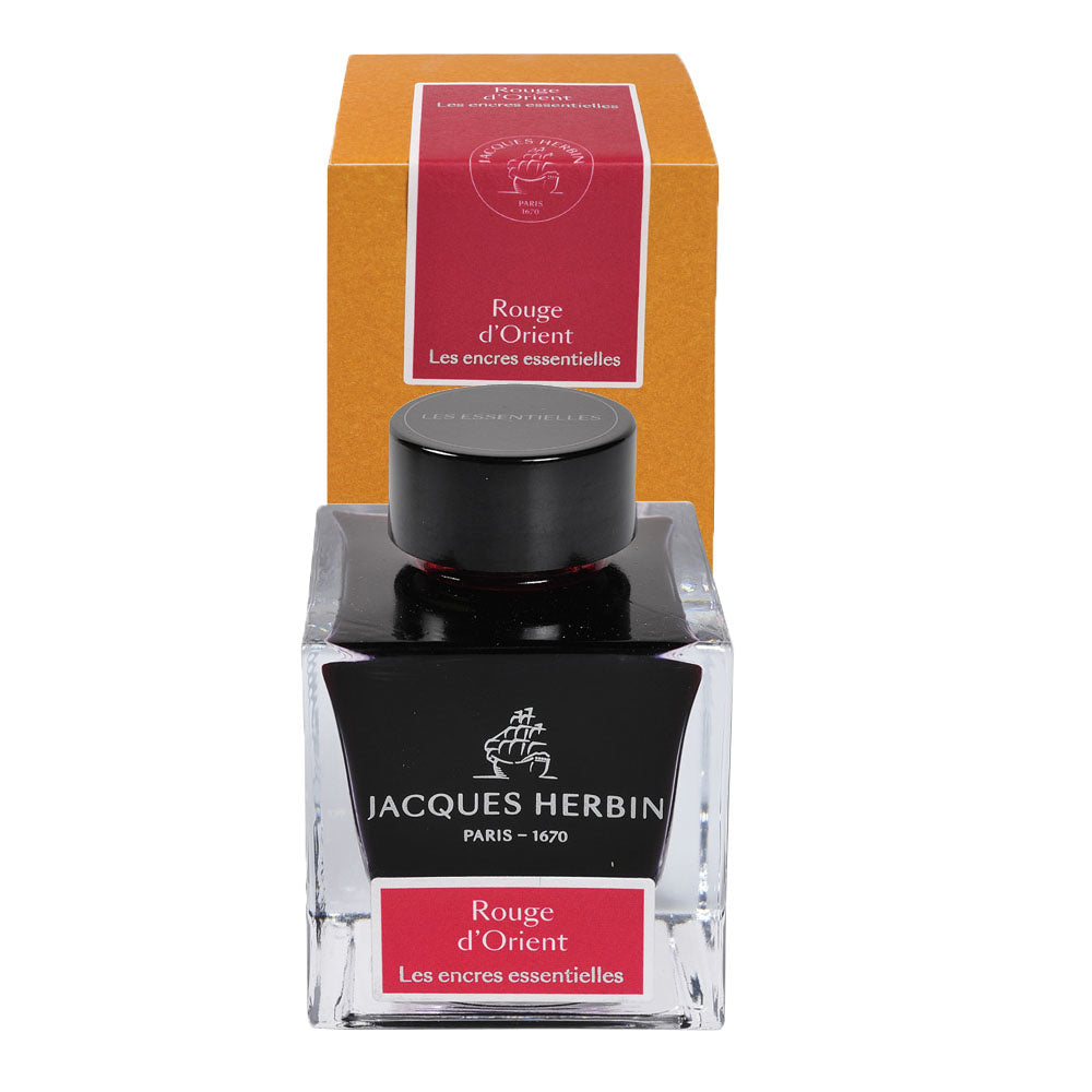 Jacques Herbin Essentials Rouge d'Orient 50ml Bottled Ink