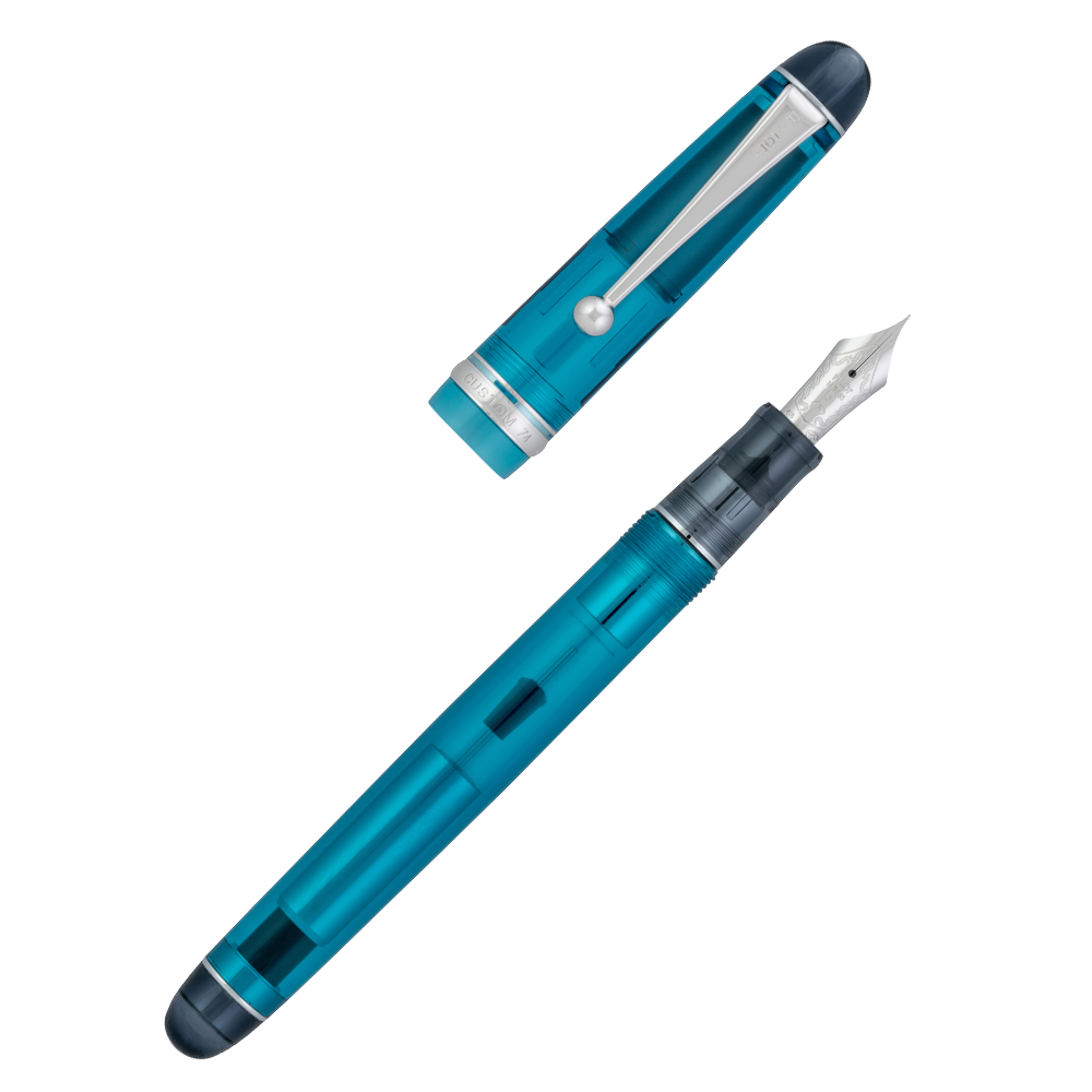 Pilot Custom 74 Fountain Pen - Teal