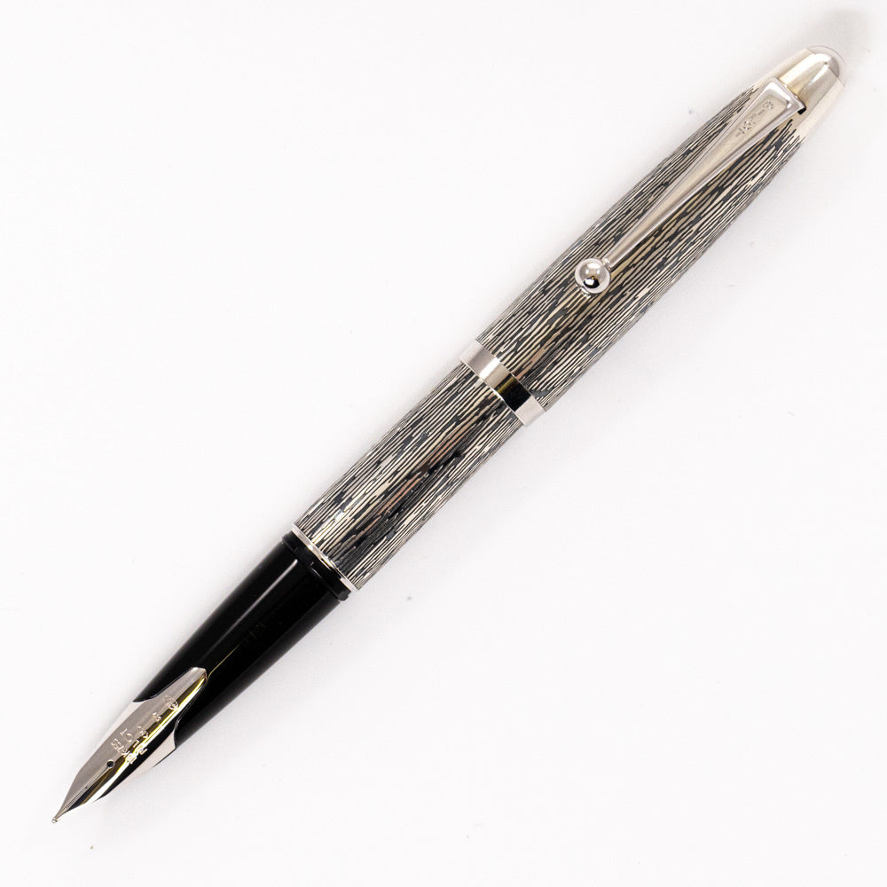 Pilot Sterling Silver Fountain Pen - Silvern Tsumugi