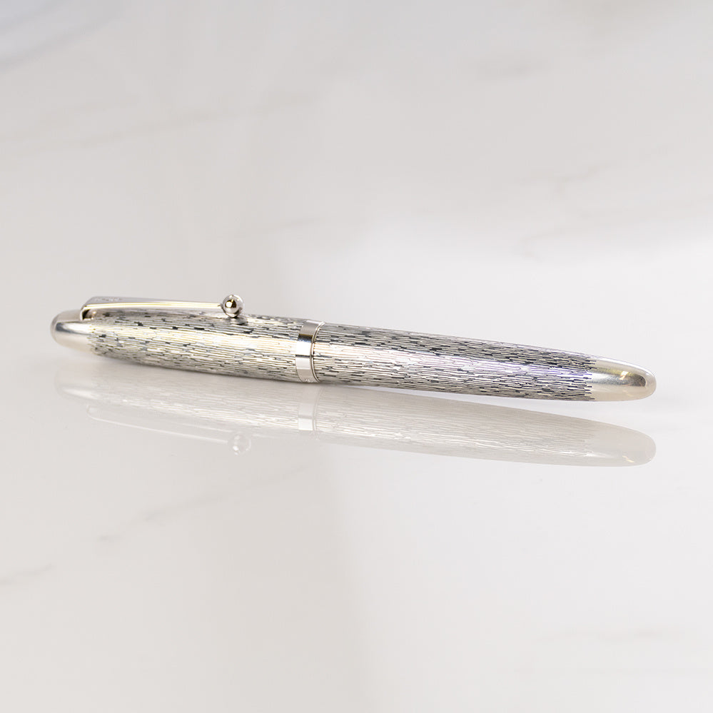 Pilot Sterling Silver Fountain Pen - Silvern Tsumugi