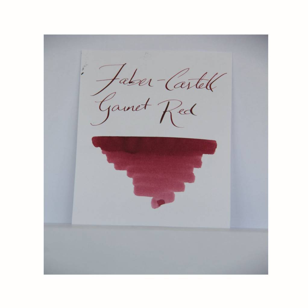 Graf Von Faber-Castell Garnet Red - 75ml Bottled Ink
