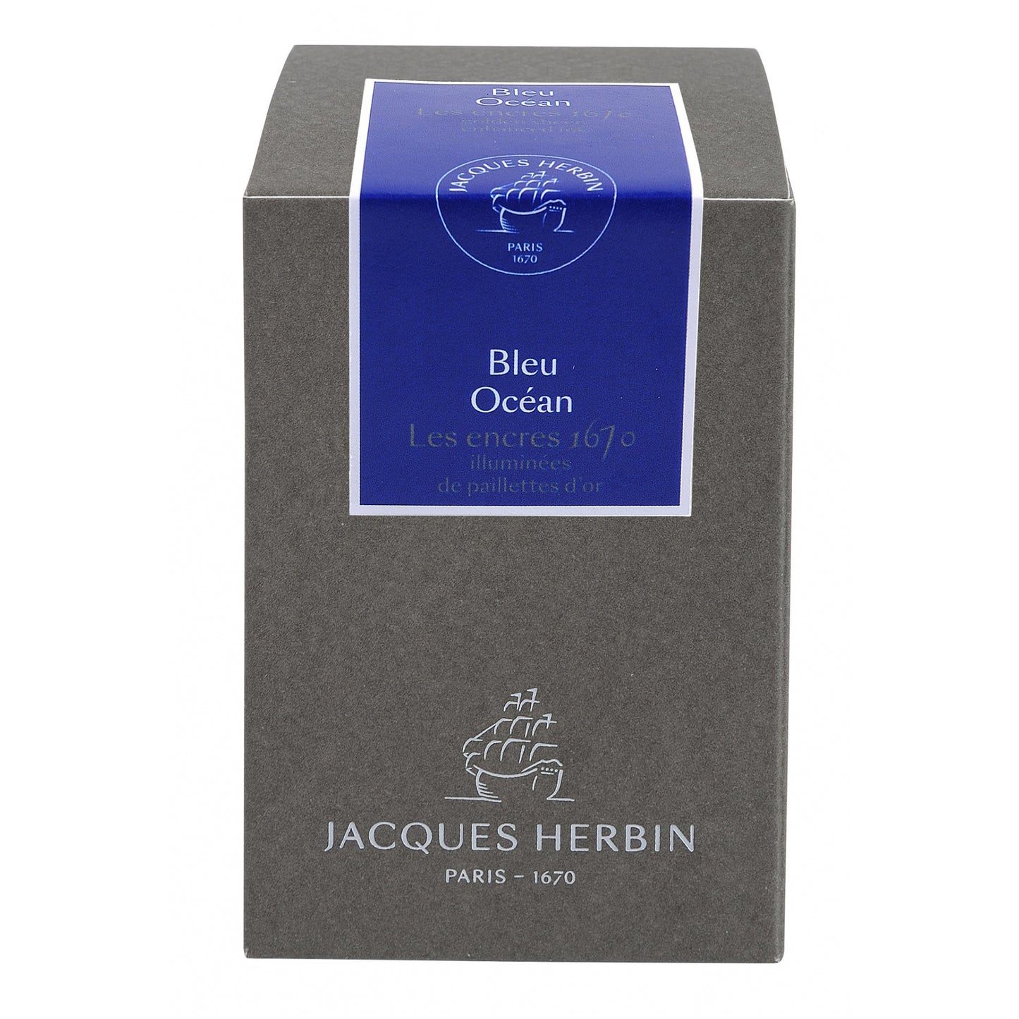 J. Herbin 1670 Bleu Ocean (Blue Ocean) 50ml Bottled Ink