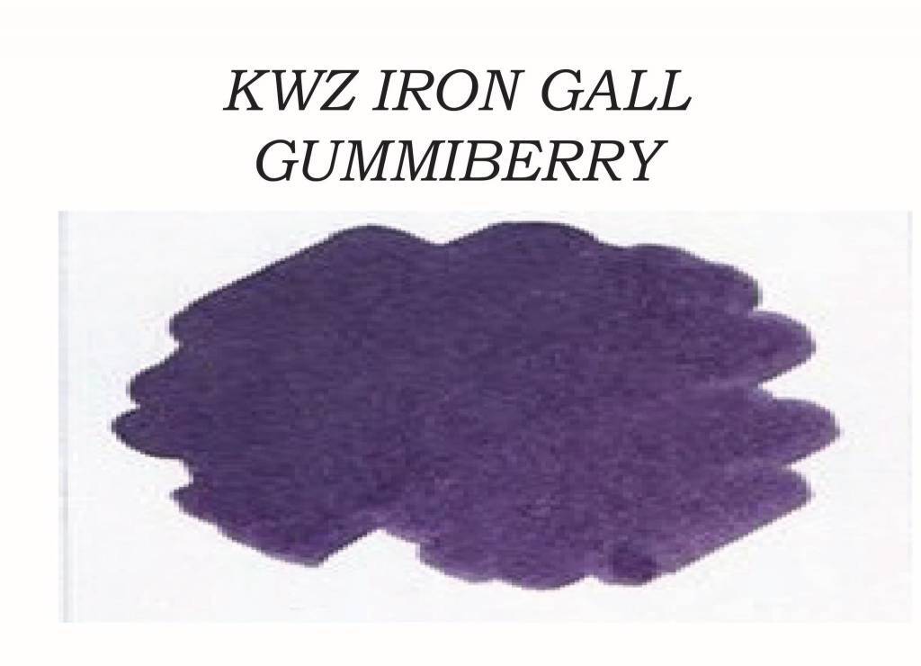 KWZ Gummiberry (60ml) Bottled Ink - Iron Gall