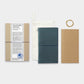 TRAVELER'S Notebook Regular Size Starter Kit - Blue
