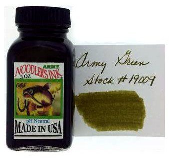 Noodler's Army Green (3oz) Bottled Ink