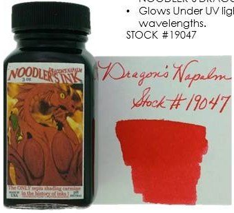 Noodler's Dragon's Fire (3oz) Bottled Ink