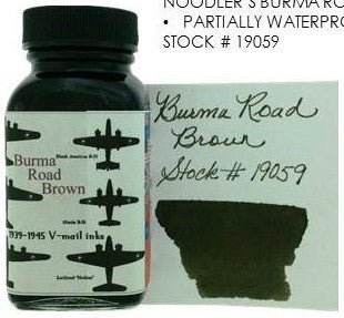 Noodler's Burma Road Brown (3oz) Bottled Ink