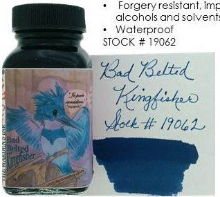 Noodler's Bad Belted Kingfisher (3oz) Bottled Ink
