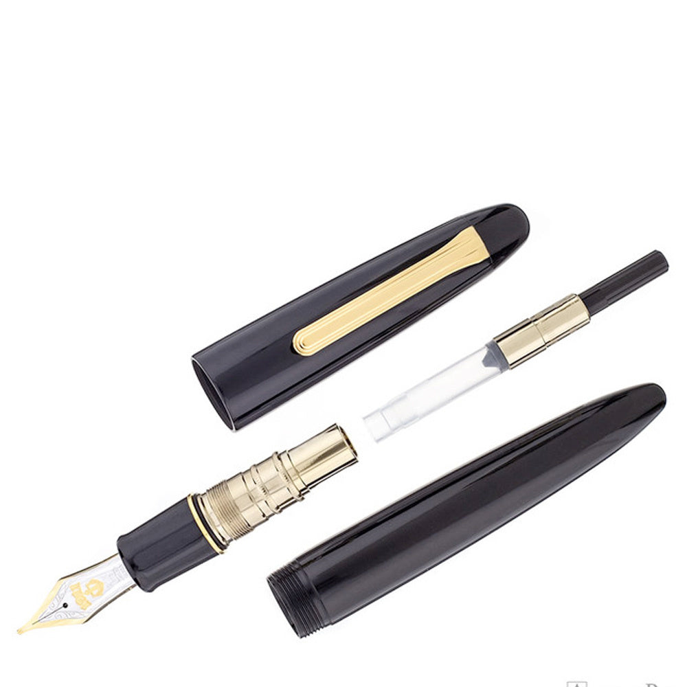 Sailor 1911 King of Pens Naginata-Togi Fountain Pen - Black with Gold Trim