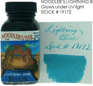 Noodler's Lightning Blue (3oz) Bottled Ink