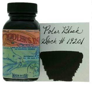 Noodler's Polar Black Bottled Ink - 3oz