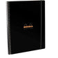Rhodia #19 Elasti Wirebound A4+ Lined with Margin Notebook - Black