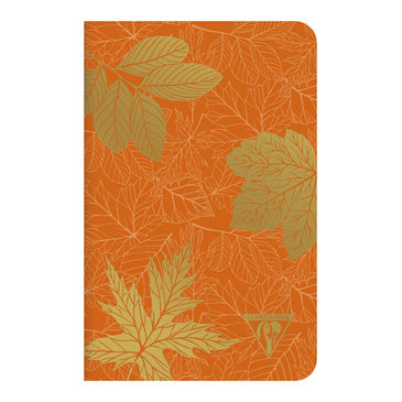 Clairefontaine #194536 Neo Deco Lined A5 Notebook (6 x 8.25) - Pumpkin