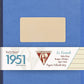 Clairefontaine #195146 Collection 1951 Lined Clothbound Notebook (5.75 x 8.25) (Assorted)