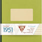 Clairefontaine #195146 Collection 1951 Lined Clothbound Notebook (5.75 x 8.25) (Assorted)