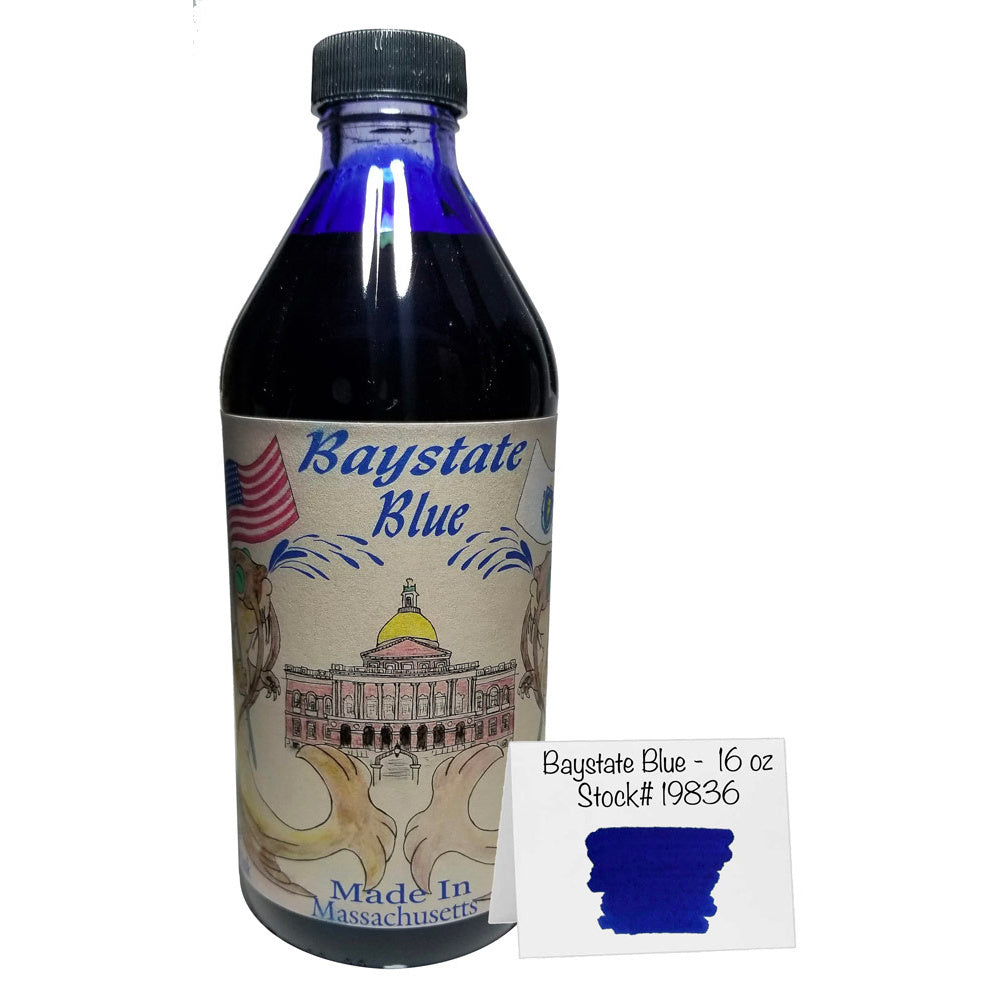 Noodler's Baystate Blue (16oz) Bottled Ink