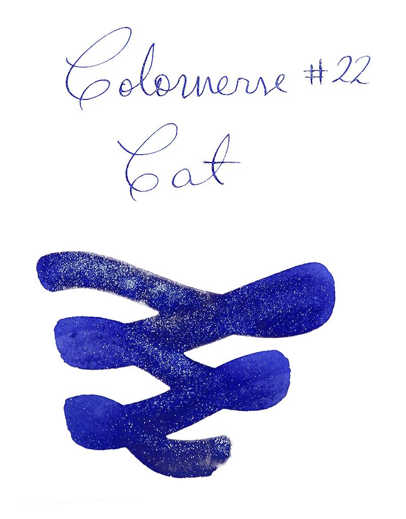 Colorverse Schrodinger & Cat Glistening (65ml + 15ml) Bottled Ink Set