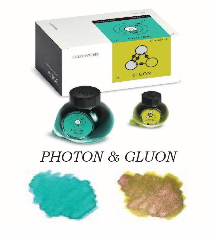 Colorverse Photon & Gluon (65ml + 15ml) Bottled Ink Set