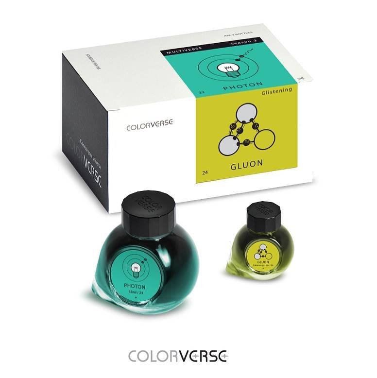 Colorverse Photon & Gluon (65ml + 15ml) Bottled Ink Set