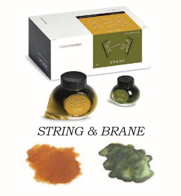 Colorverse  String & Brane Glistening (65ml + 15ml) Bottled Ink Set