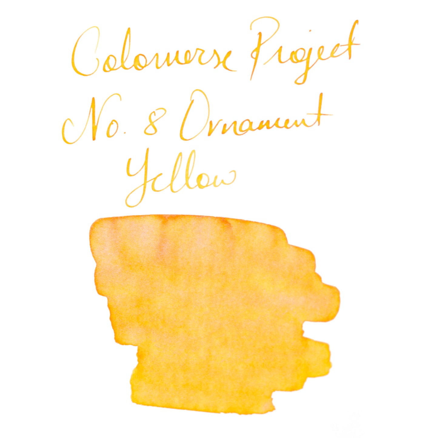 Colorverse Ornament Yellow Glistening (65ml) Bottled Ink
