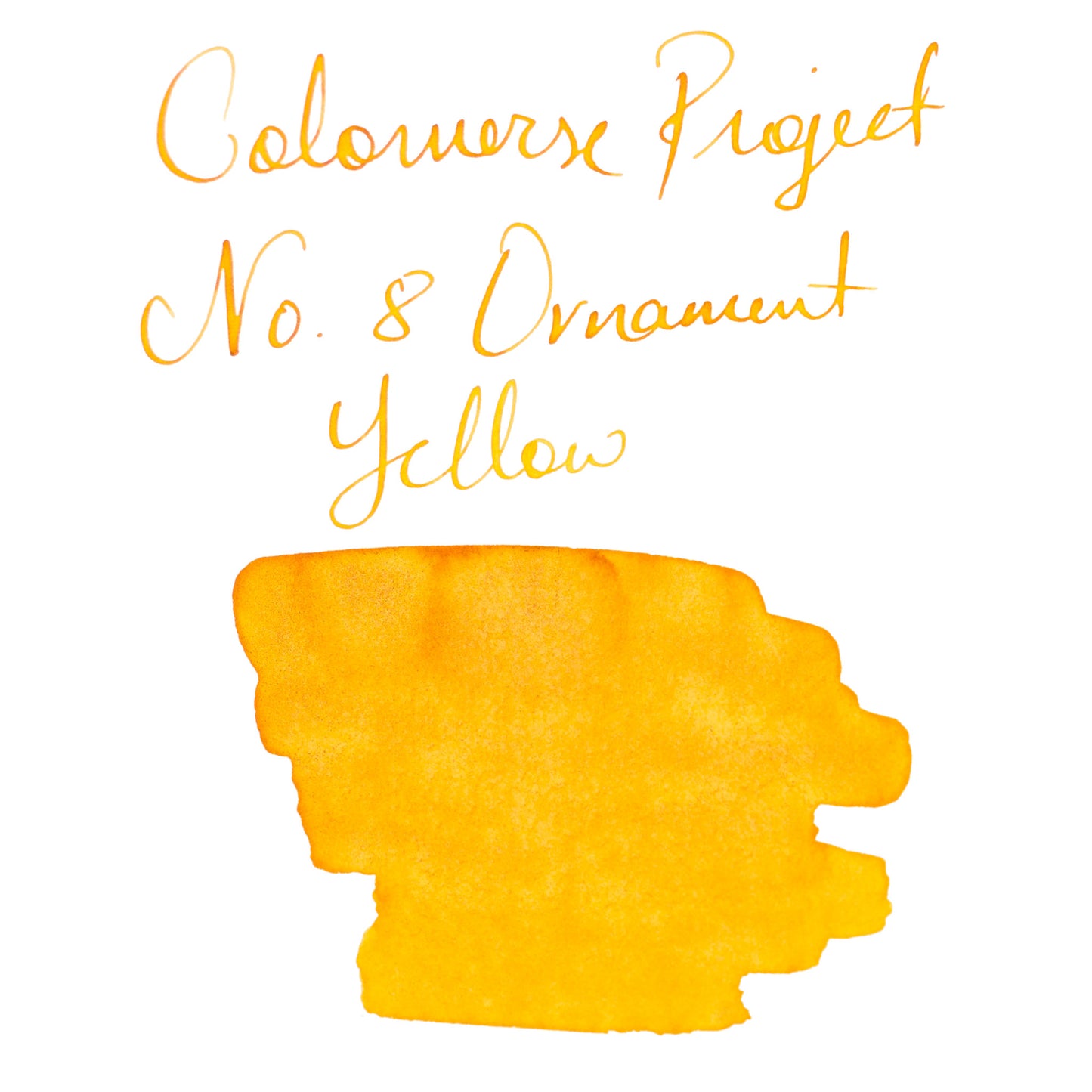 Colorverse Ornament Yellow Glistening (65ml) Bottled Ink
