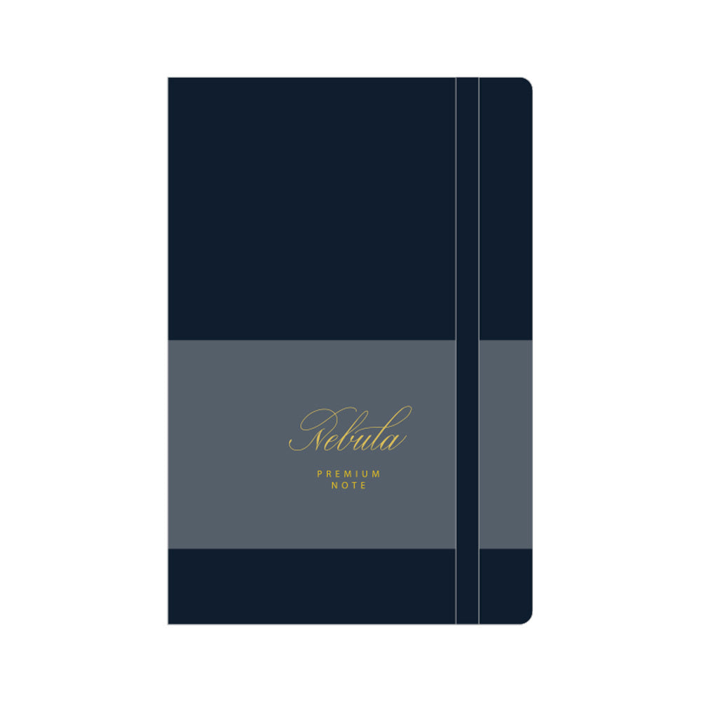 Colorverse Nebula A5 Premium Note - Midnight Navy Dotted