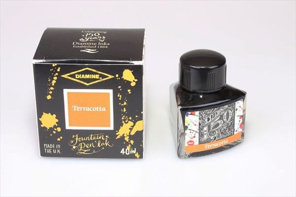 Diamine Terracotta (40ml) Bottled Ink - 150th Anniversary