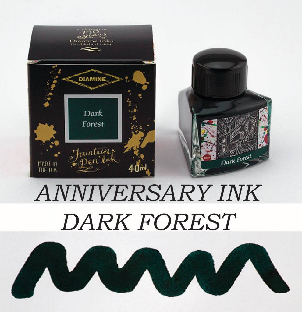 Diamine Dark Forest (40ml) Bottled Ink - 150th Anniversary