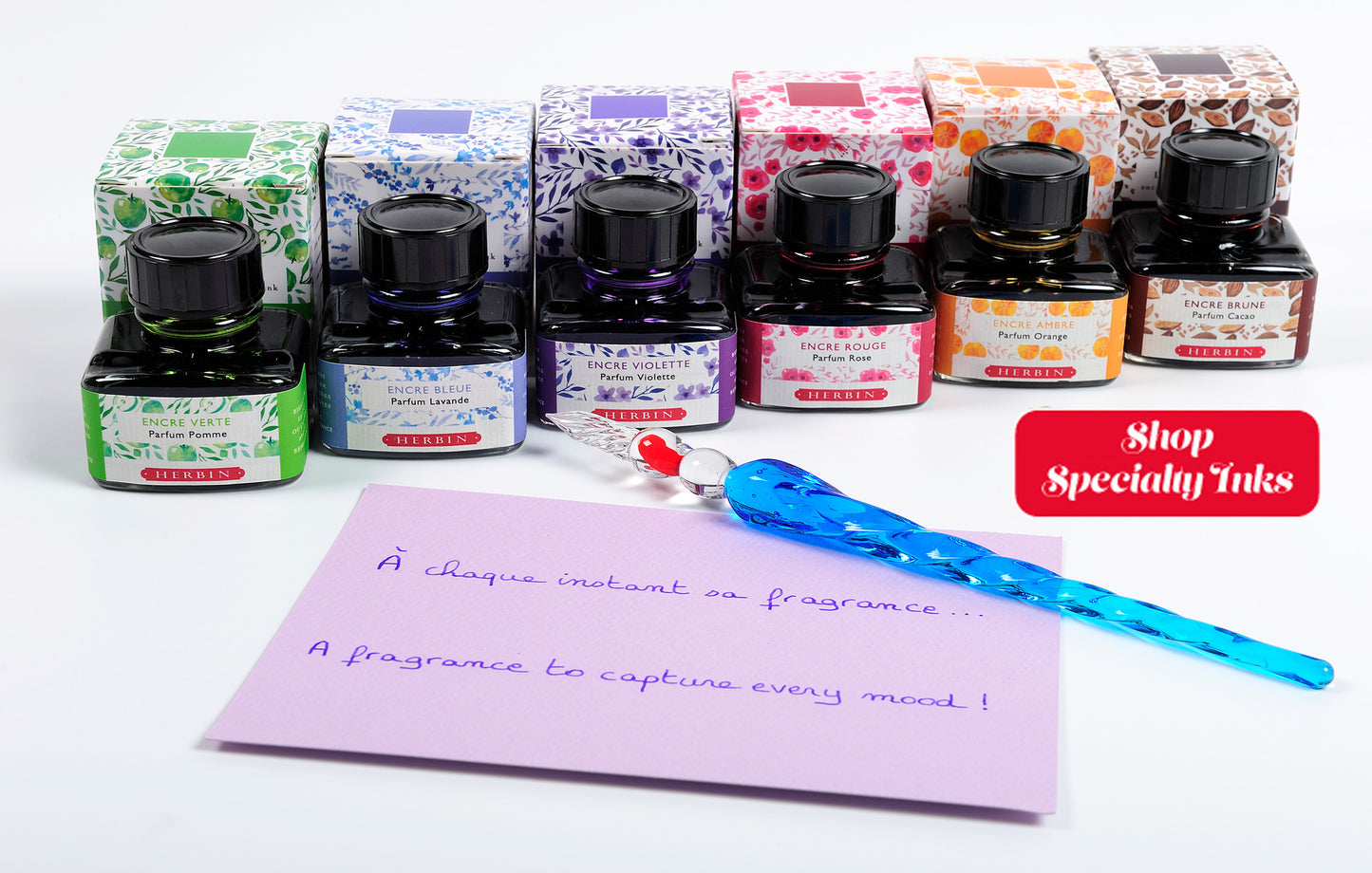 J. Herbin Scented Cacao Coffee/Brown 30ml Bottled Ink