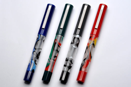 Opus 88 Flow Green Fountain Pen