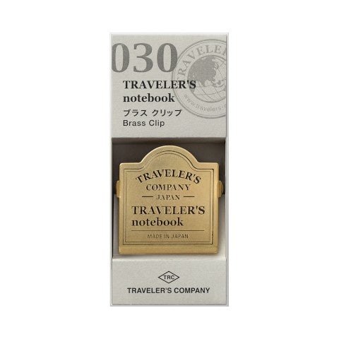 TRAVELER'S 030 Brass Clip -