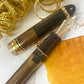 Pre-Owned Pilot Custom 823 Amber Fountain Pen Broad
